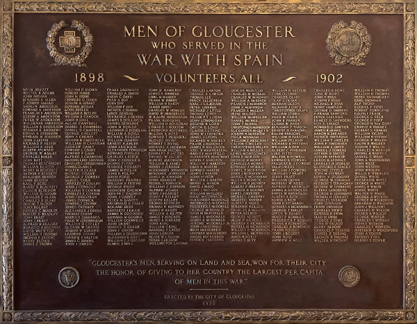 Spanish War Memorial Plaque by Unknown