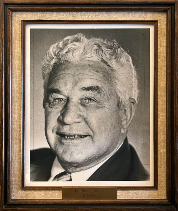 Mayor Norman C. Ross by Unknown