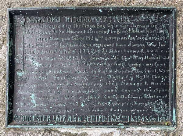 Fisherman's Feild Plaque by Unknown