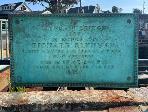 Blynman Bridge Plaque by Unknown