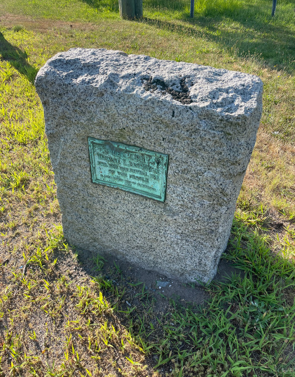 Town Landing Plaque by Unknown