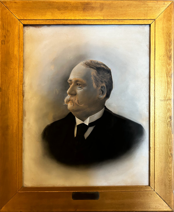 Mayor Allen Rogers  by Elmer Chickering 