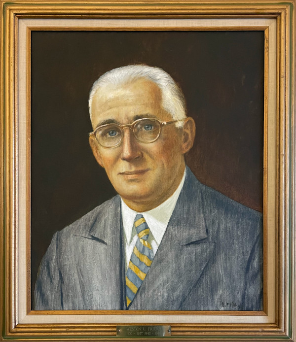 Mayor Weston U. Friend by Ed Fish