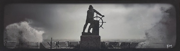 Man at the Wheel by Joel Ray
