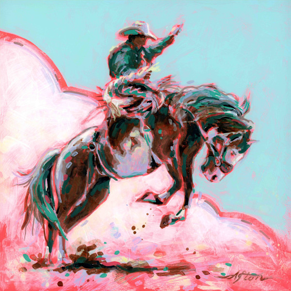 Paintin' Buckaroo by Afton