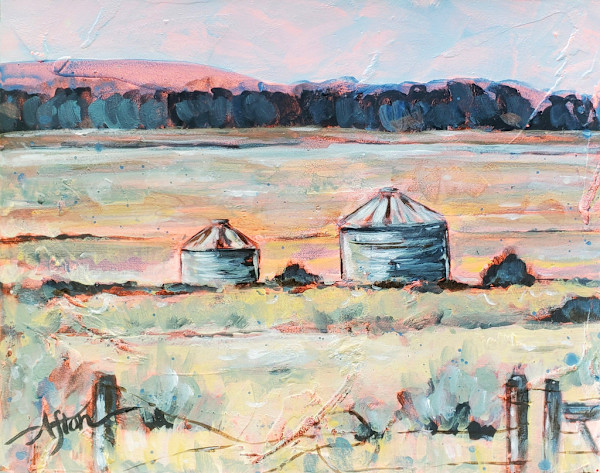 Grain Bin Charm by Afton