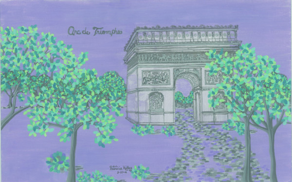 Arc de Triophe by Patricia A Kelley