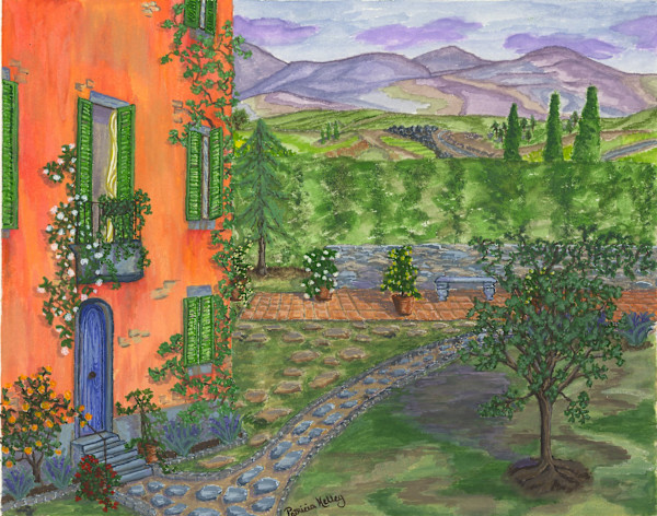 Balcony by Patricia A Kelley