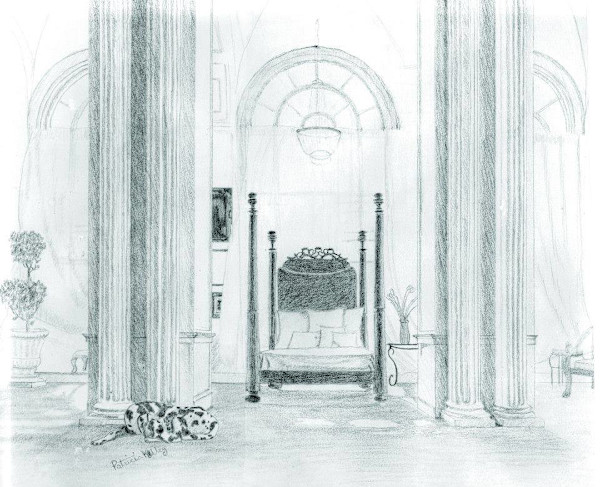 Bedroom by Patricia A Kelley