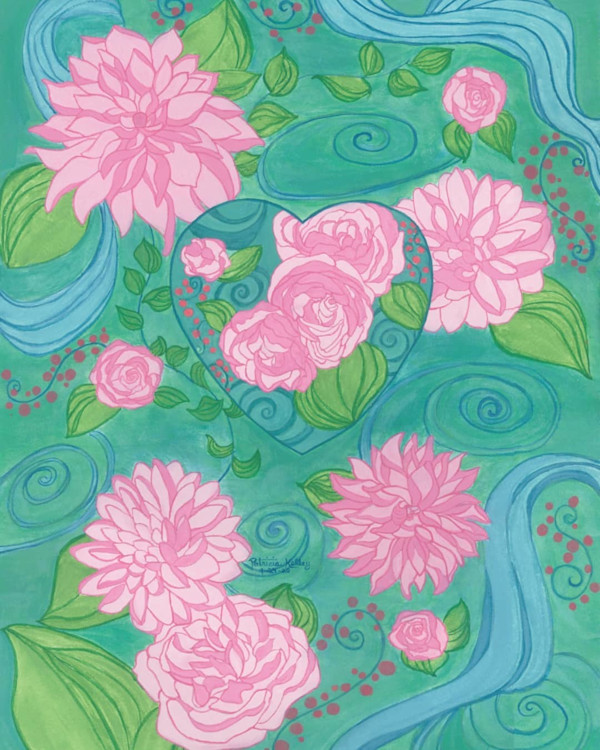 Blu Heart by Patricia A Kelley