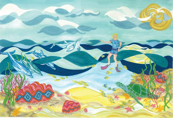 Enchanted Waves by Patricia A Kelley