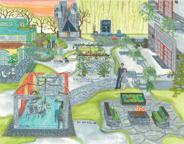 Her Zen Life by Patricia A Kelley