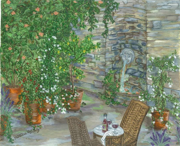 Fountian by Patricia A Kelley