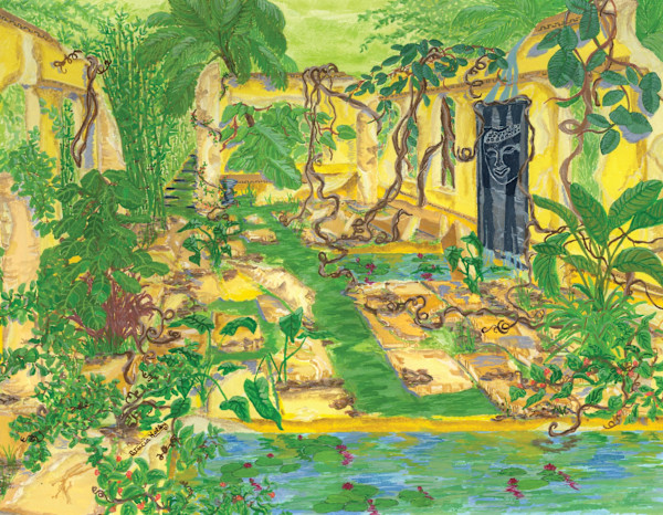 Ruins in the Jungle by Patricia A Kelley