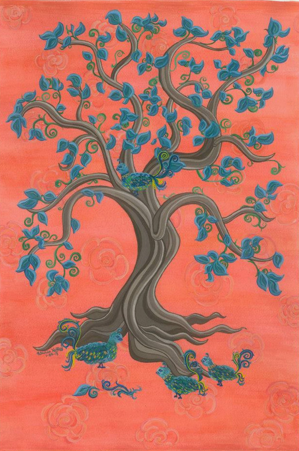 Whimsical Tapestry by Patricia A Kelley