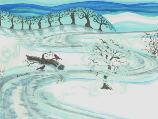 Wintery Dreams by Patricia A Kelley