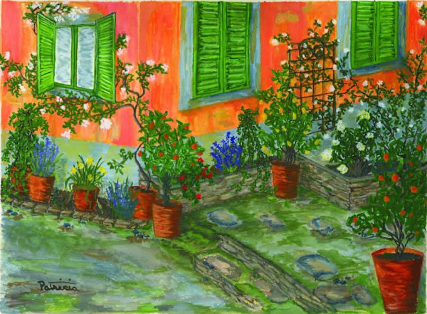 Patio by Patricia A Kelley