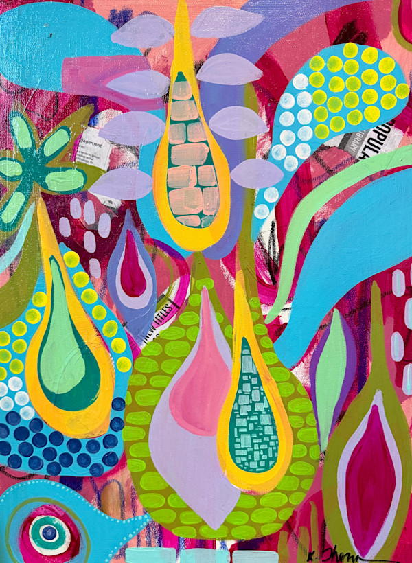 Drops of Joie de Vivre by Katie Thompson - Art By Katie Thompson, Image 1.