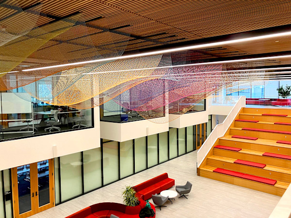 Composite Lens (University of Cincinnati - College of Law) by Ball-Nogues Studio