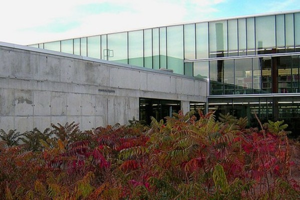 Courtyard (OSU - Knowlton School of Architecture) by Michael van Valkenburg