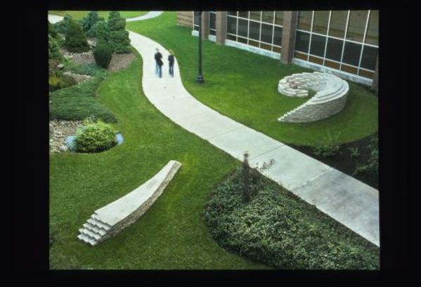 Spiral Growth (KSU - Cunningham Hall) by Janet Lofquist