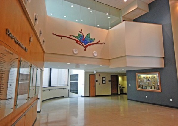 Stepping Stones and Arrival (University of Toledo - Stranahan Hall) by Kessler Studios, Inc.