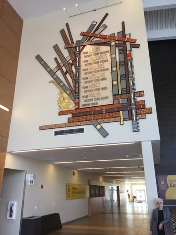 Syncopations and Seating as Values and Culture (Central State - Student Activity Center) by Bonnie Cohen, Andrew Scott