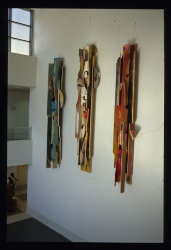 The Three Muses (UC - College Conservatory of Music) by Sam Gilliam, Image 1.