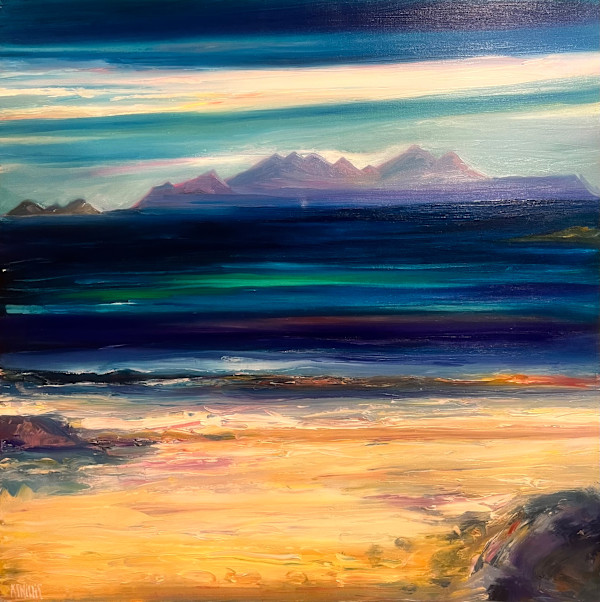 Overlooking Jura by Karen Sinclair Willis
