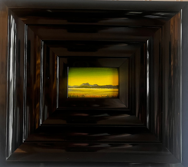 Pentland Hills from Aberlady Bay II by Adrian Plumb