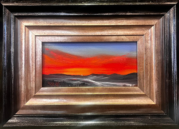 Lammermuir Hill near Edinburgh, winter by Adrian Plumb