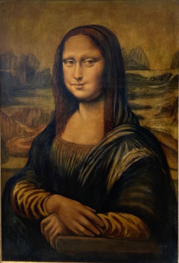 'Mona Lisa' After Leonardo Da Vinci by David Henty