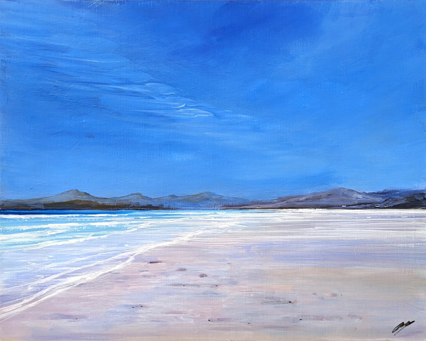 Beach At Scarista, Isle of Harris by Allison Young
