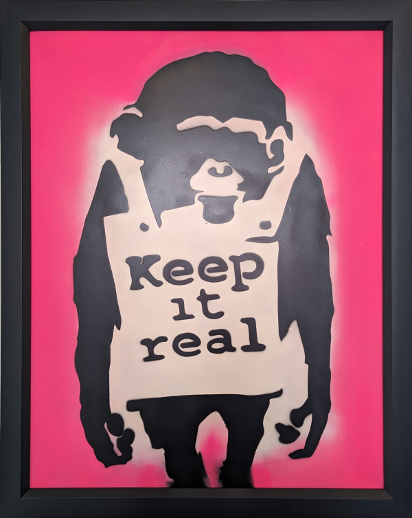 'Keep It Real' After Banksy by David Henty