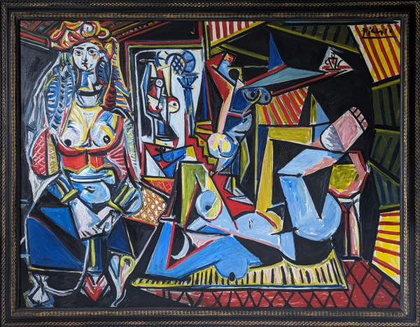 'Women of Algiers' After Pablo Picasso by David Henty