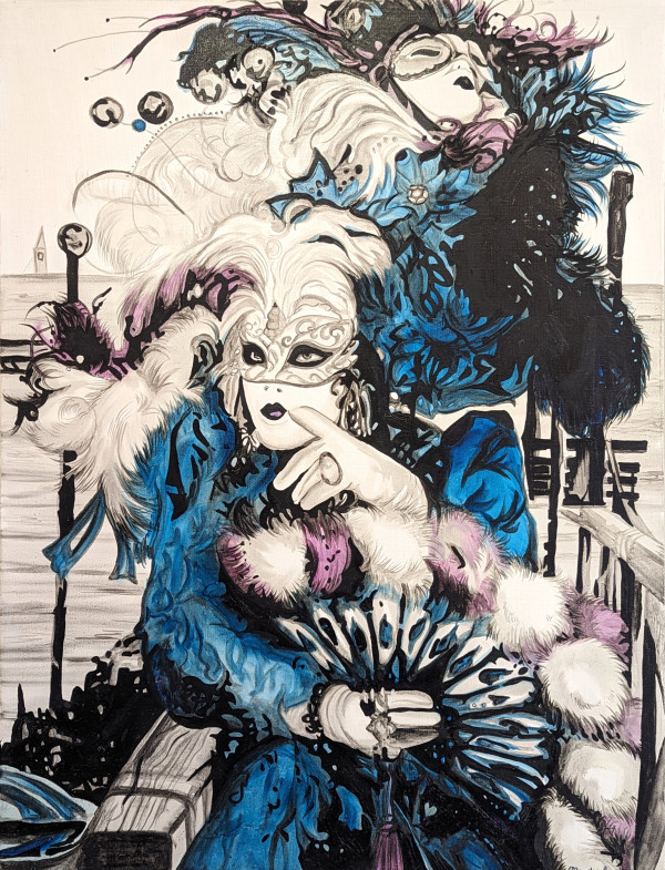 Venetian Lady by Mandii Pope