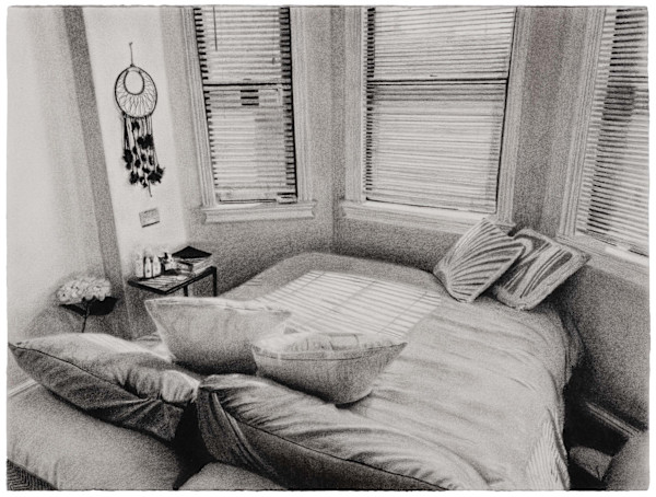 To sleep facing west brings contentment by Erin Fostel, Image 1.