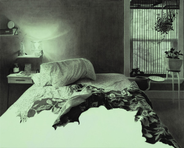 "A fluorescent floral dream" by Erin Fostel, Image 1.