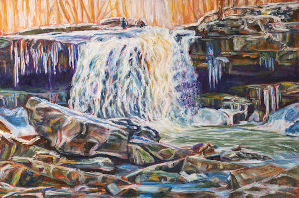 Lower Louth Falls by Janet Jardine, Image 1.
