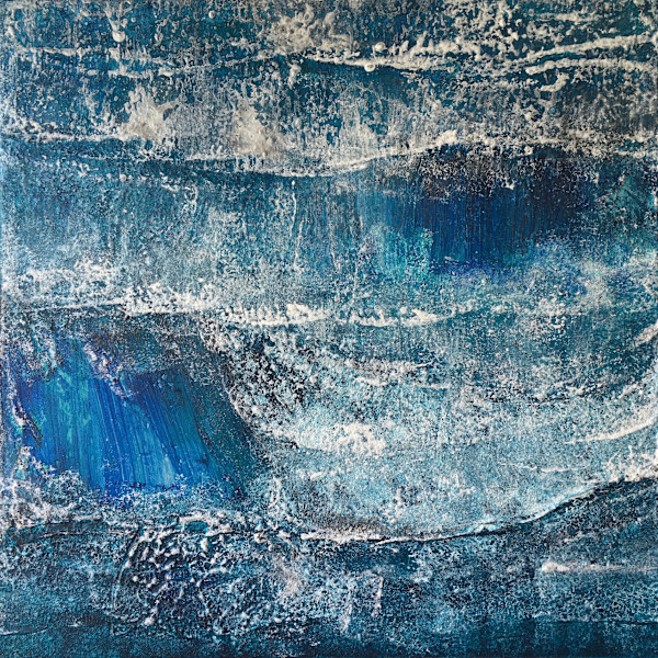Blue Water no. 1528 by Klara Gunnlaugsdottir