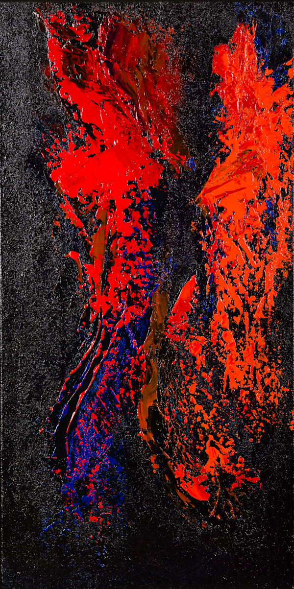 Glowing Hot Lava no. 1923 by Klara Gunnlaugsdottir