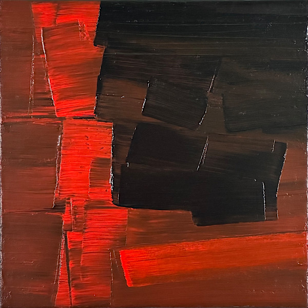 Red in Black no. 2307 by Klara Gunnlaugsdottir