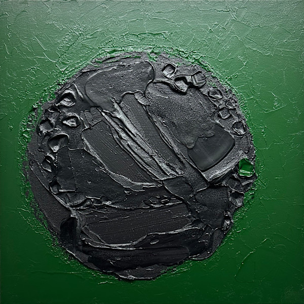 Black Lava no. 2413 by Klara Gunnlaugsdottir