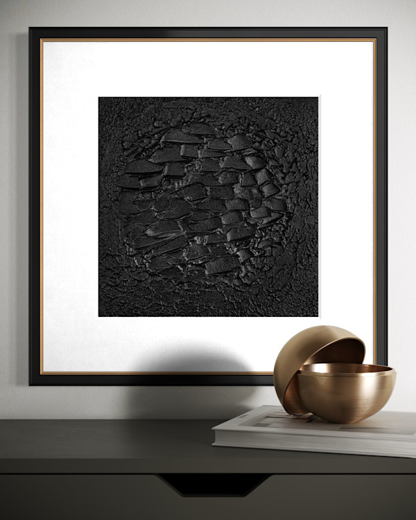 BLACK LAVA no. 2417 1/50 by Klara Gunnlaugsdottir