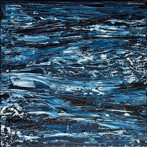Ocean Blue no. 2431 by Klara Gunnlaugsdottir