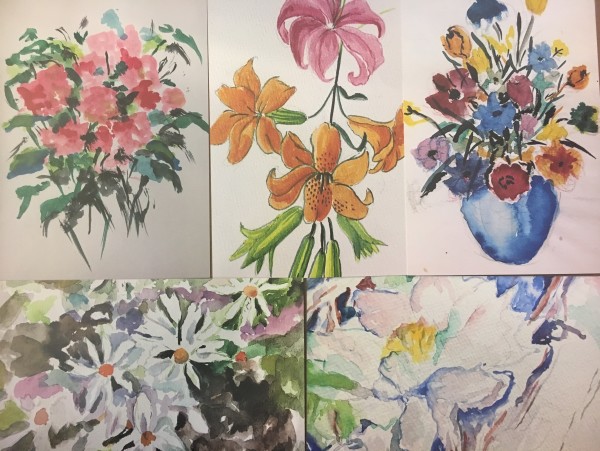 Mimi collection -botanical assortment 5 pack by Jennifer C.  Pierstorff