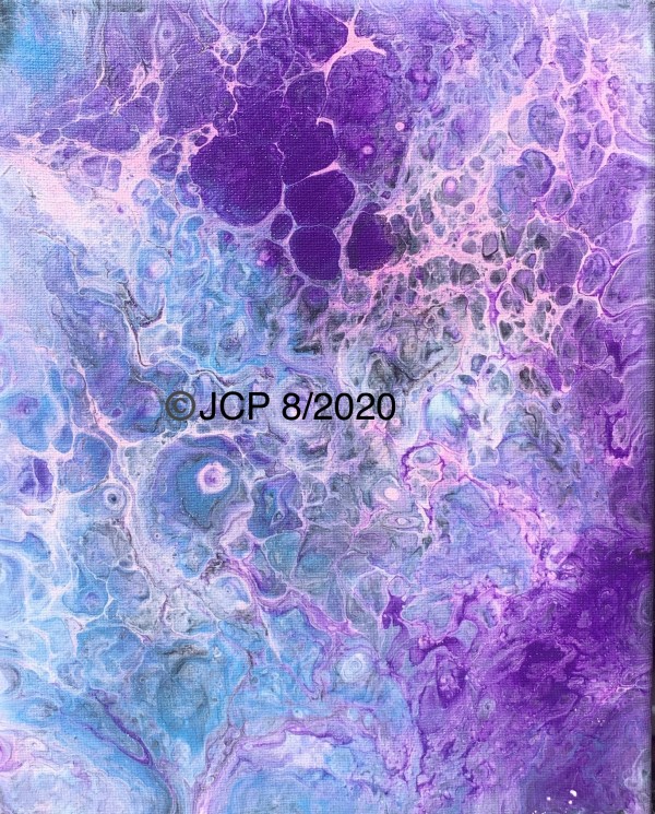 Purple is my happy place by Jennifer C.  Pierstorff