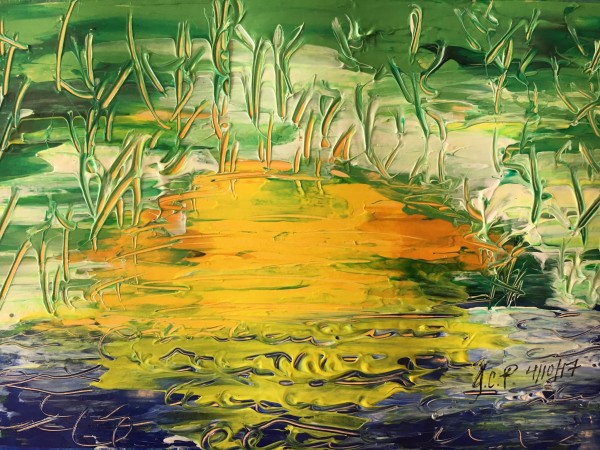 Lakeside glow by Jennifer C.  Pierstorff