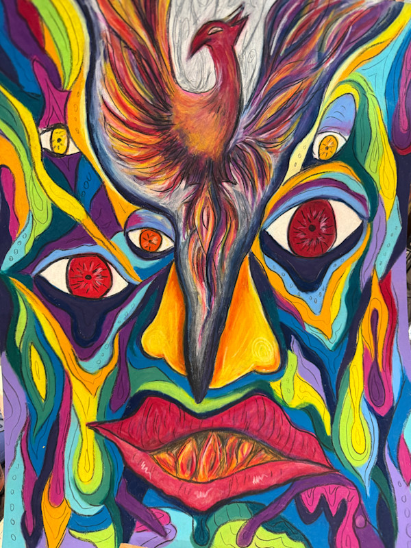 Melting the Trauma and Rising Like the Phoenix She is. by Jennifer C.  Pierstorff, Image 1.