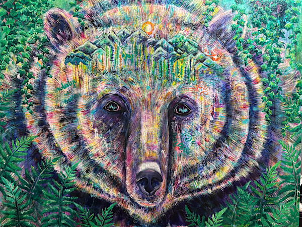 The Bear Daydreams of the Mountains by Jennifer C.  Pierstorff
